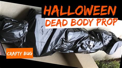 how to make a fake dead body with trash bags|How to Make Cheap and Easy Halloween Decorations: Dead Body.